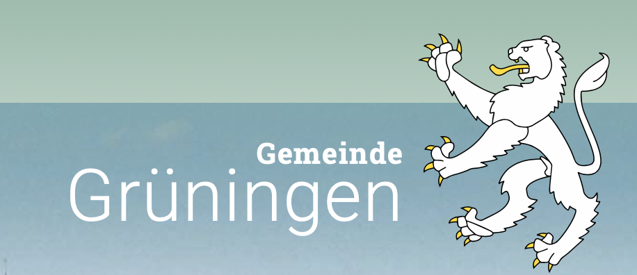 Logo und Link zur Gemeinde Grüningen<br />
