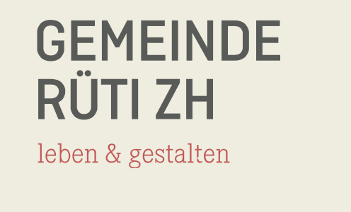 Logo und Link zur Gemeinde Rüti<br />
